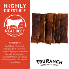 TRURANCH Chips Colágeno para perros, libre de cuero crudo para estómagos sensibles