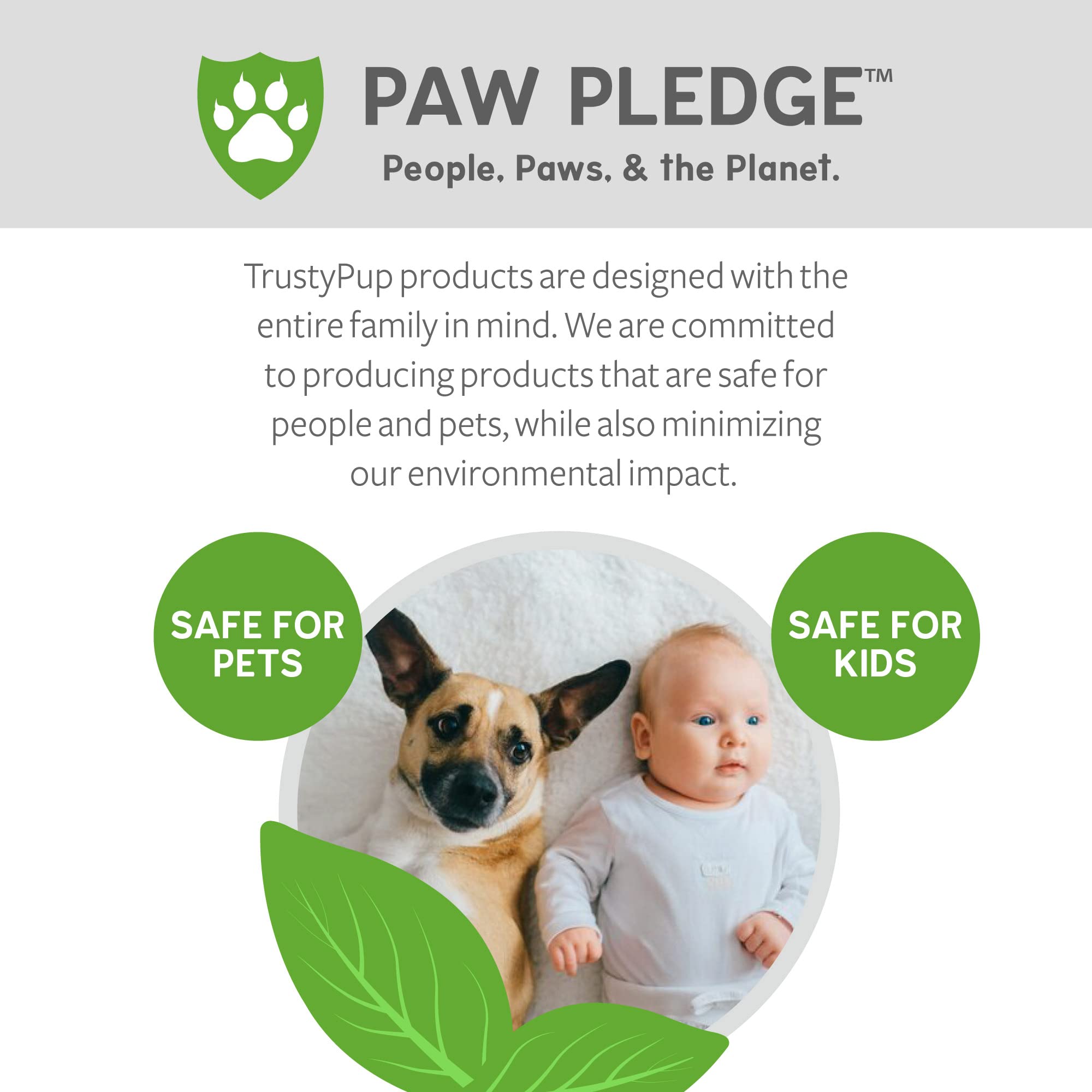 TrustyPup Panda Tejido Suave: tacto agradable para mimos prolongados