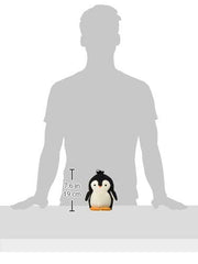 TrustyPup Pinguino negro-blanco: diseño durable para juego diario