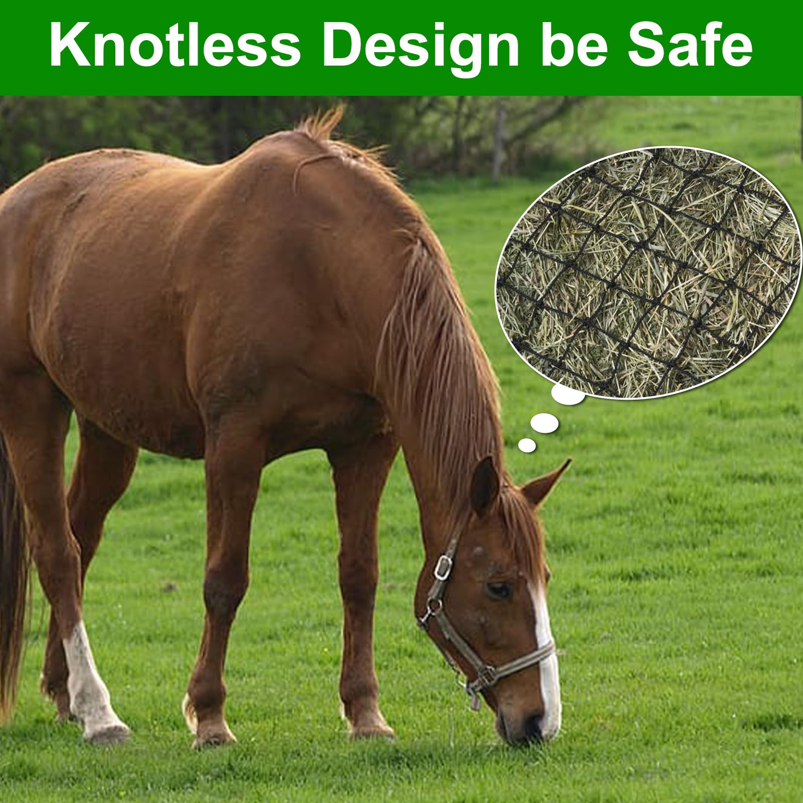 Tsxcnaa hay net diseñada para uso exterior resistente y duradera.