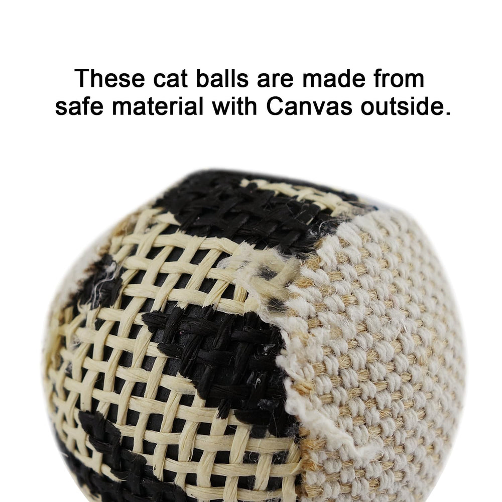 Bola TTcat de lona con cascabel ofrece experiencia sensorial para gatos