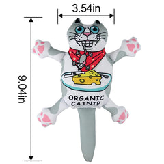 TTcat Juguete para gato crujiente con papel, estimula exploración y juego activo.