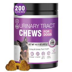 TTLXBL cranberry para perros en bocado para infecciones urinarias, apoyo a la salud de la vejiga