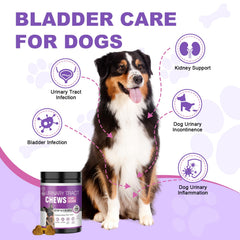 TTLXBL sabor pollo para perros; golosinas crujientes para cuidado urinario