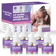 TTLXRL difusor de feromonas para gatos rellenos 6 unidades, calma el ambiente.