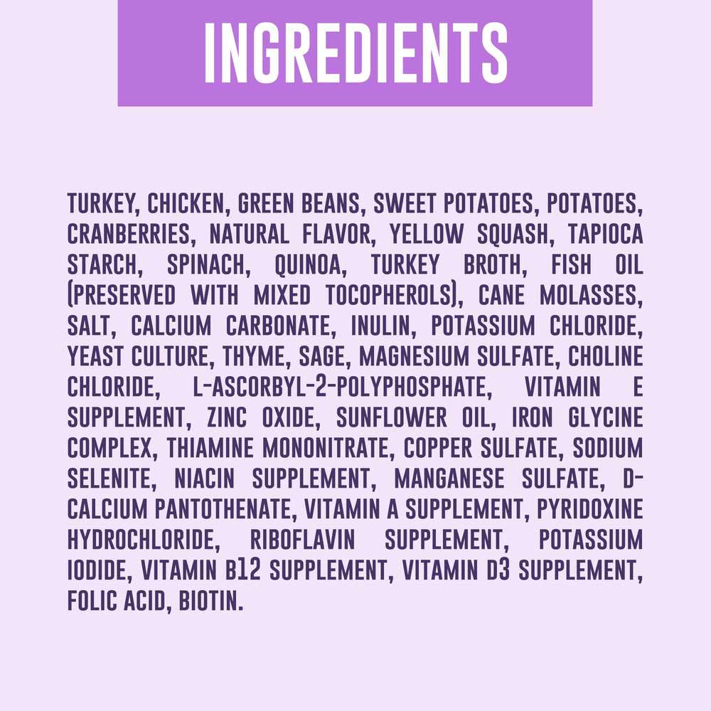 YOUR PET'S KITCHEN: digestibilidad-suave, adecuada para estómagos sensibles.