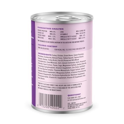 YOUR PET'S KITCHEN: pack-de-6-latas-pavo-real, opción conveniente para comidas diarias.
