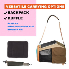 Your Cat Backpack Navegador: ventana superior para supervisión y mejor visibilidad