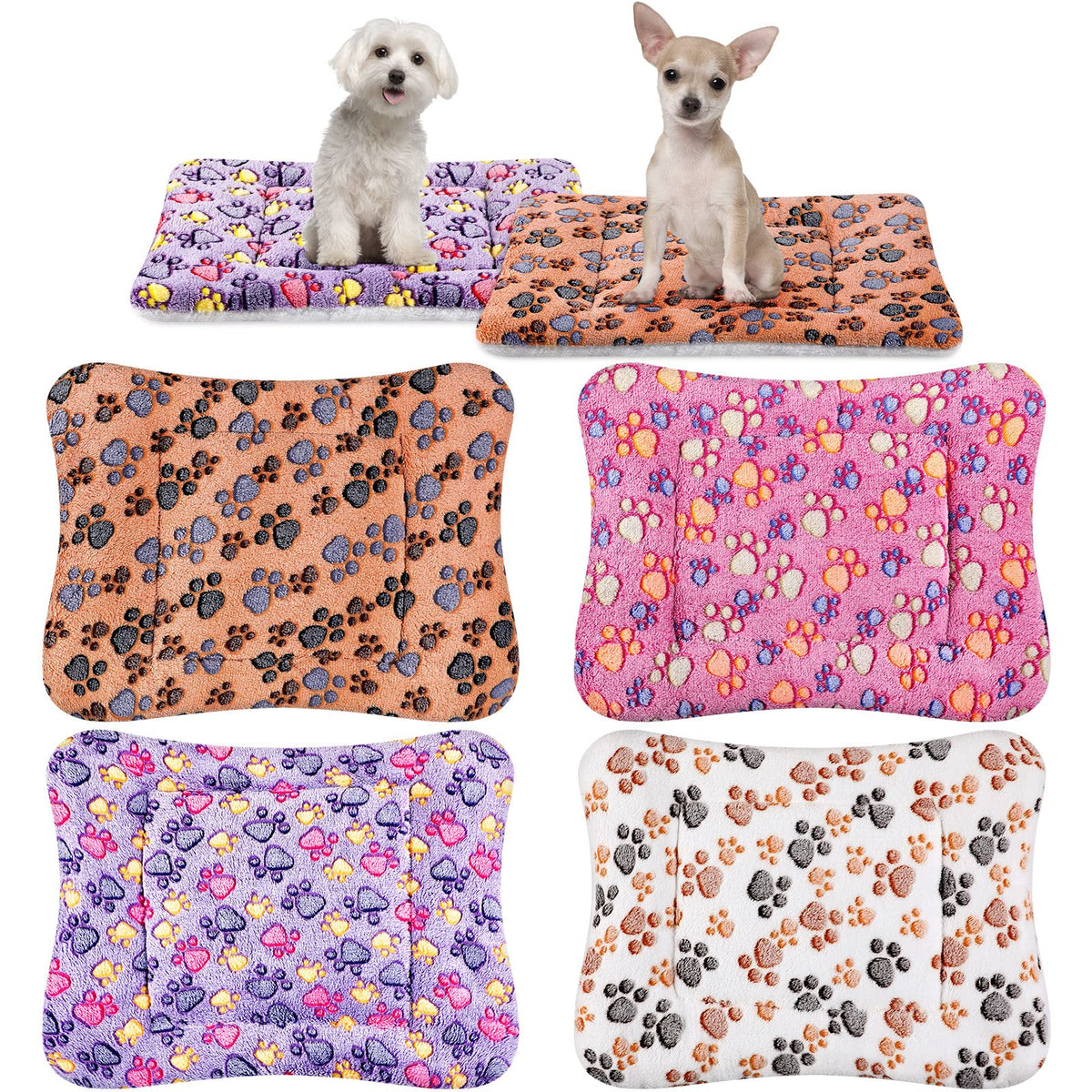 Almohadillas Tuanse 4 piezas para jaula de mascotas, colores vivos.