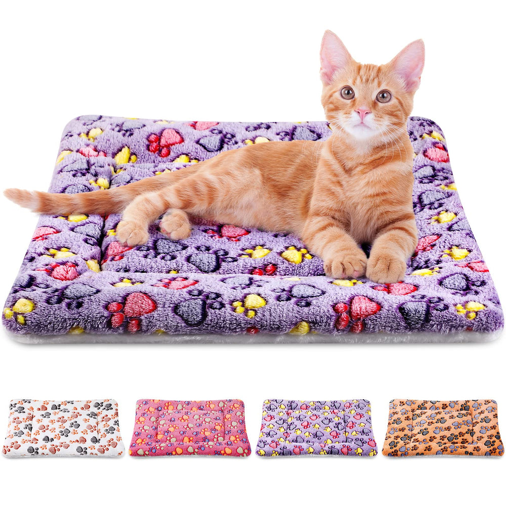 Almohadilla Tuanse 4-pack patitas: suave y lavable para jaulas.