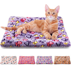 Almohadilla Tuanse 4-pack patitas: suave y lavable para jaulas.