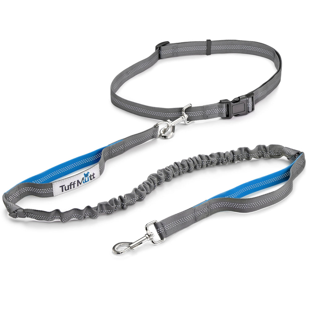 Tuff Mutt: correa manos libres con cinturón ajustable para correr con tu perro