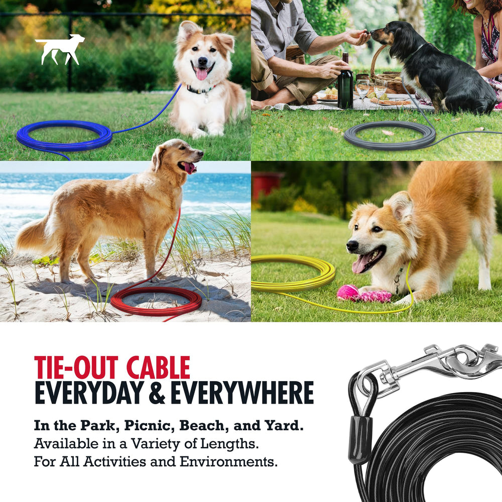Tuff Pupper: cable reflectivo para mayor visibilidad nocturna.