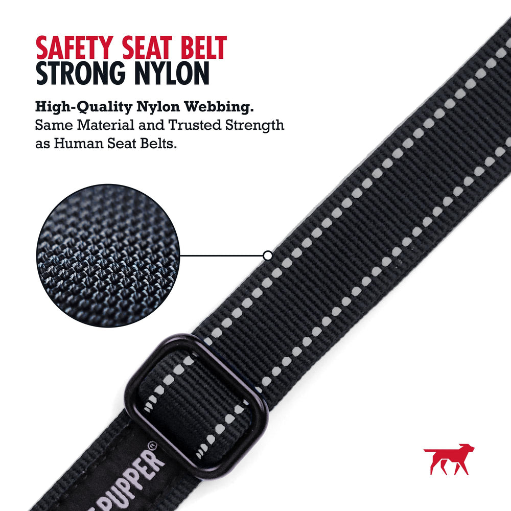 Tuff Pupper Compatibilidad universal con cinturones de seguridad de coche