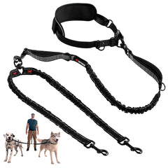 Tuff Pupper, correa bungee para dos perros grandes, mayor control y libertad en caminatas.