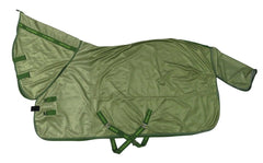 TuffRider cobertor malla deporte con cuello, protege contra insectos.
