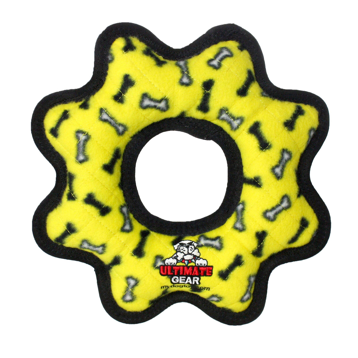 TUFFY: anillo de juego con sonajeros, ideal para tirar y traer.