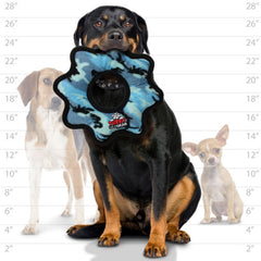 TUFFY Juguete multicapa resistente para perros de todos los tamaños.
