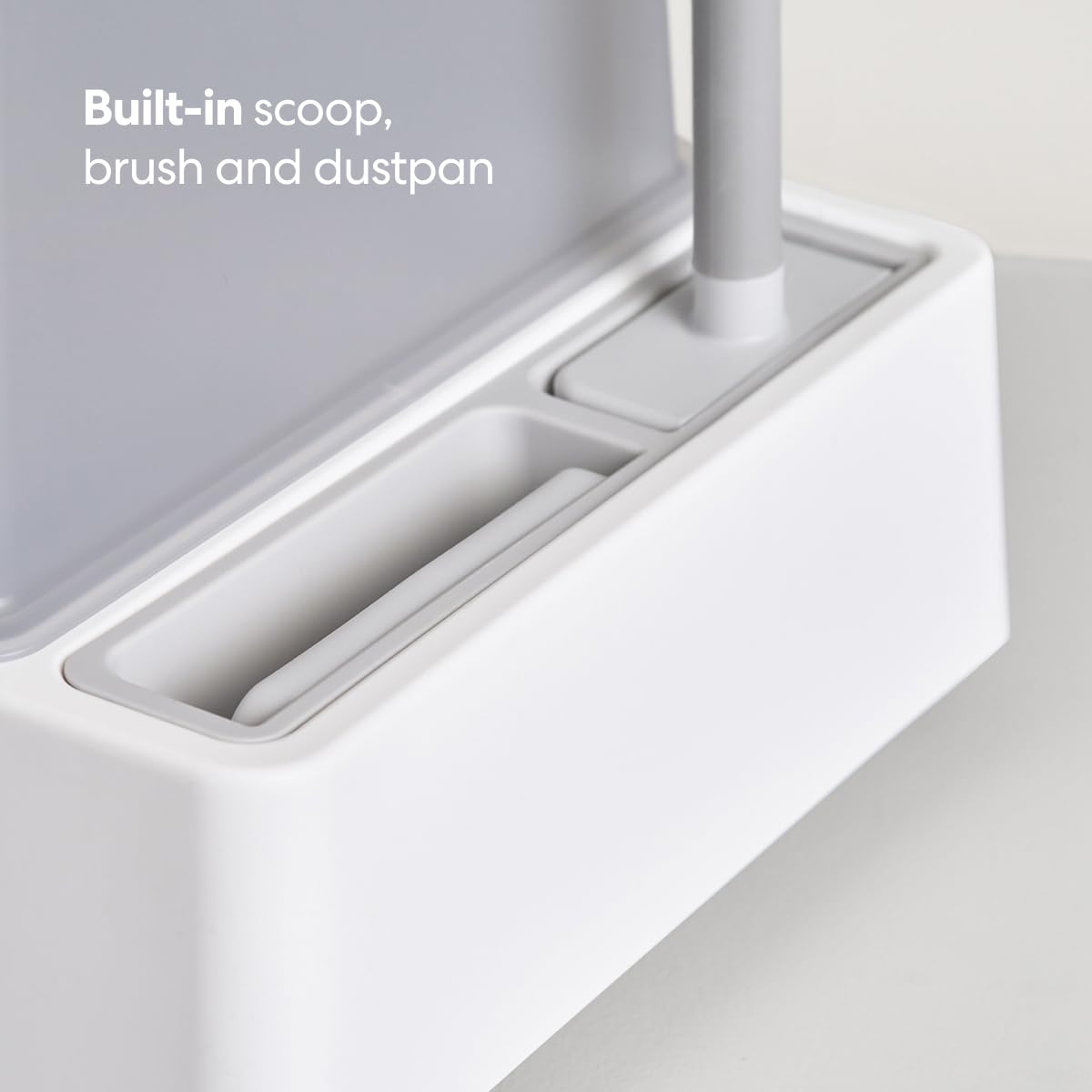 Tuft & Paw Cove: superficie mate antiadherente para limpieza más fácil.