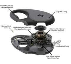 TUG 360 mango antideslizante para agarre cómodo durante caminatas largas