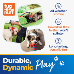 Tug-E-Nuff Fauxtastic PowerBall Bungee, juego de búsqueda para perros.