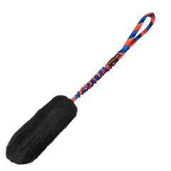 Tug-E-Nuff WondaBaa, zona de mordida en piel de oveja, ideal para mordidas controladas y juego.
