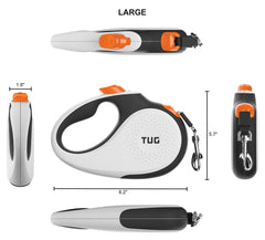 TUG: mango ergonómico antideslizante para agarre cómodo durante caminatas