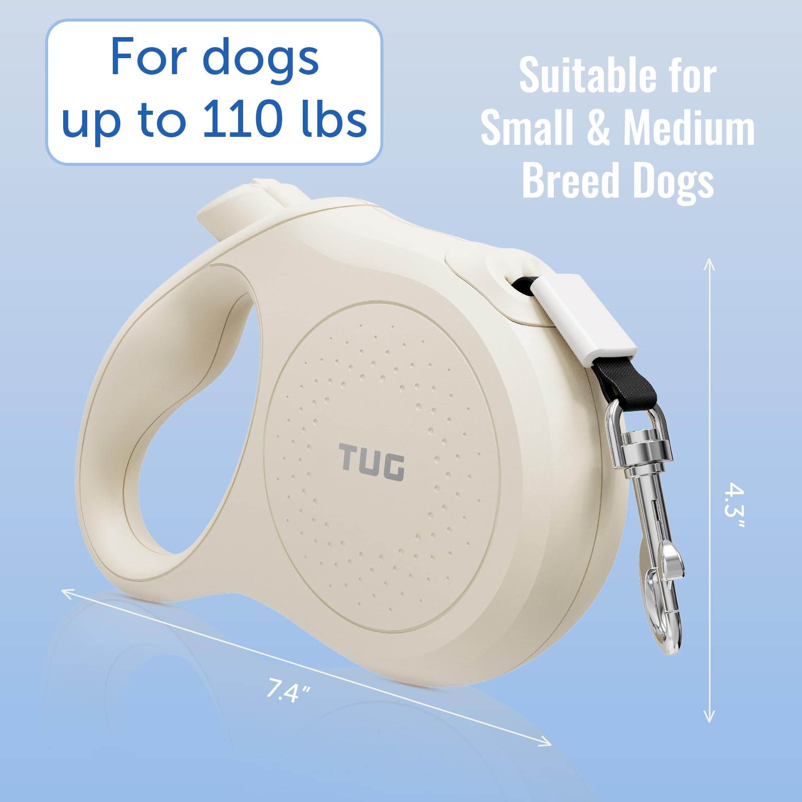 TUG Quest diseño para perros medianos y pequeños, cómodo.