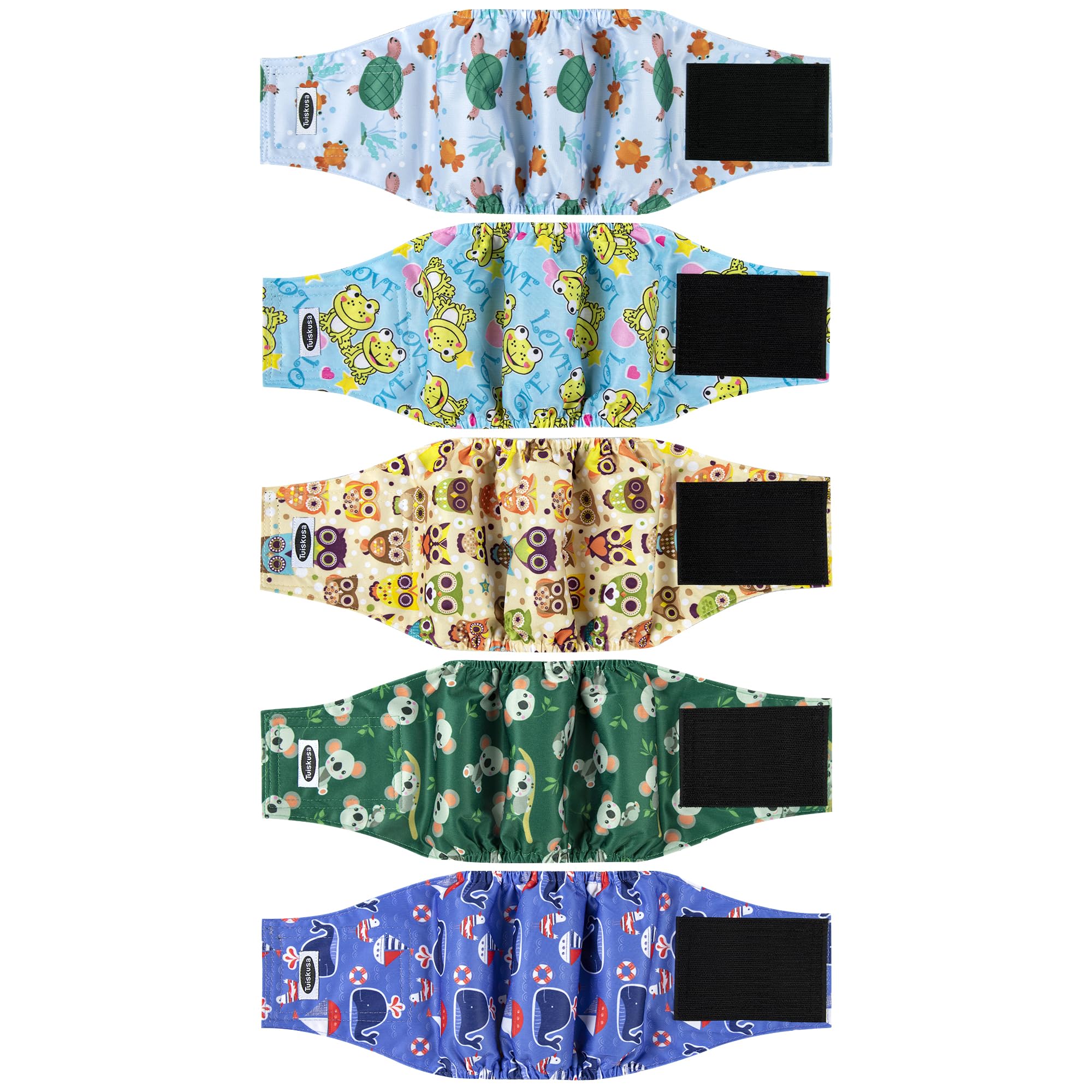 Pañales Tuiskusa para perros machos absorbentes con absorción rápida y comodidad.