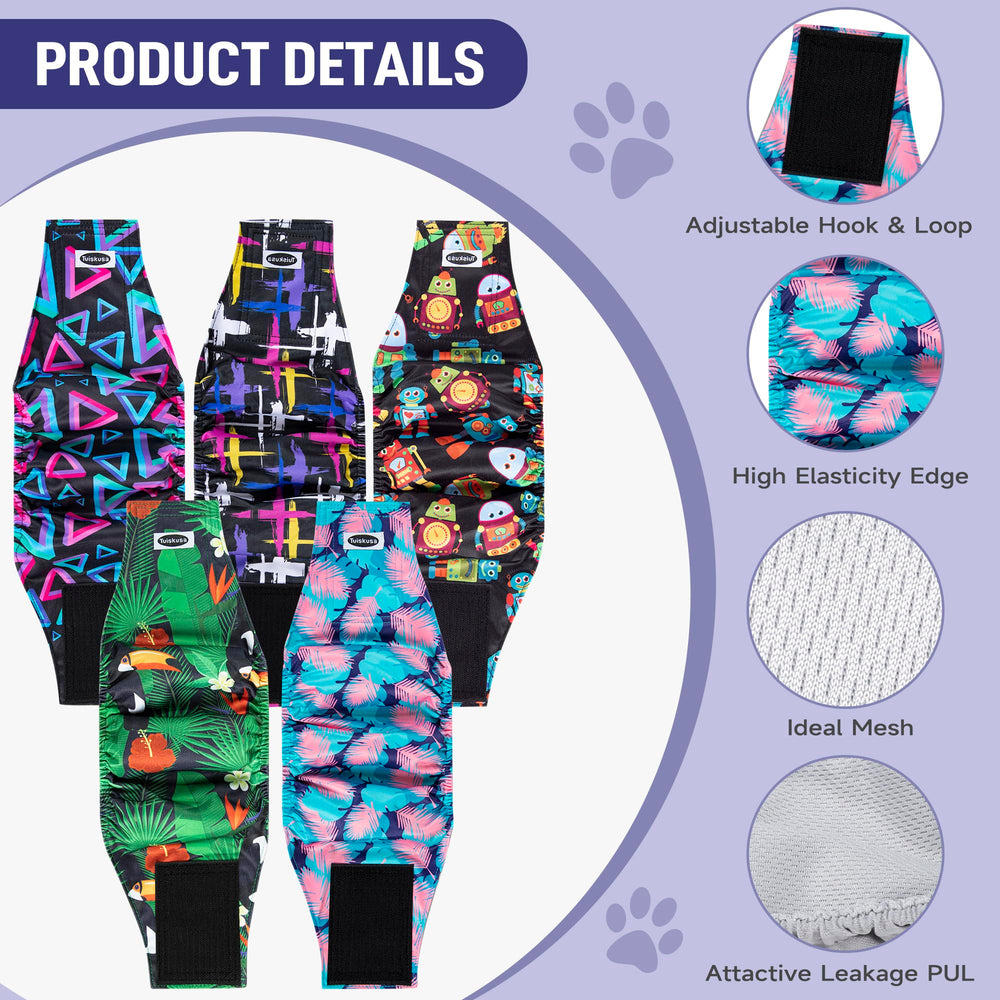 Tuiskusa tallas-varias-ajuste perfecto para tu perro macho.