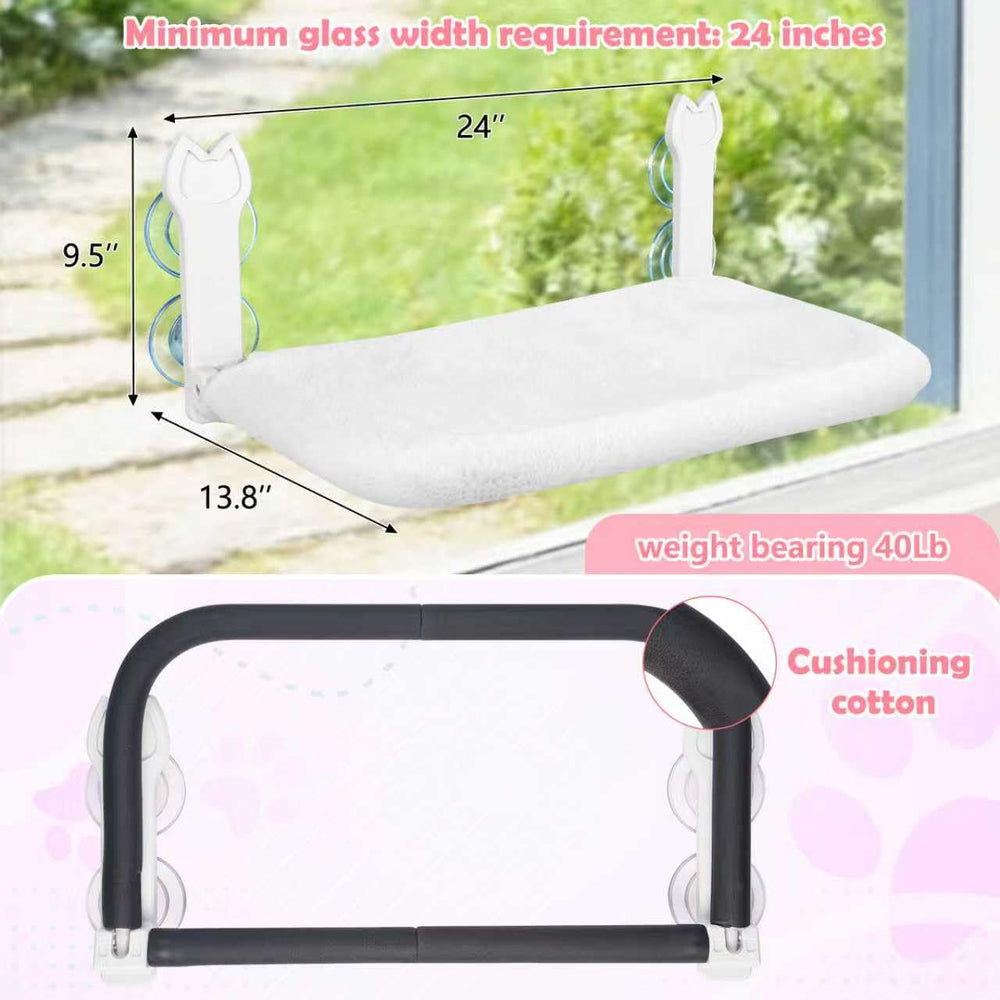 Cojín reversible Turbosus para gato blanco con textura suave en ambos lados.