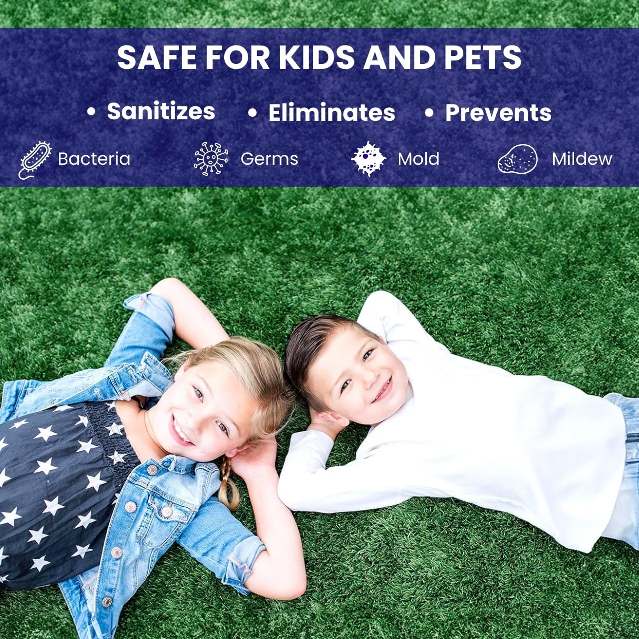 TurFresh BioS+ uso exterior jardin para tratar areas de mascotas