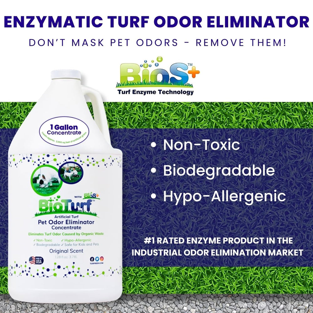 TurFresh BioS+ galon de concentrado para tratamiento inmediato de areas con olor