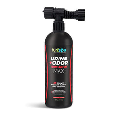 TurfSpa MAX botella spray para eliminar olores y limpiar exteriores.