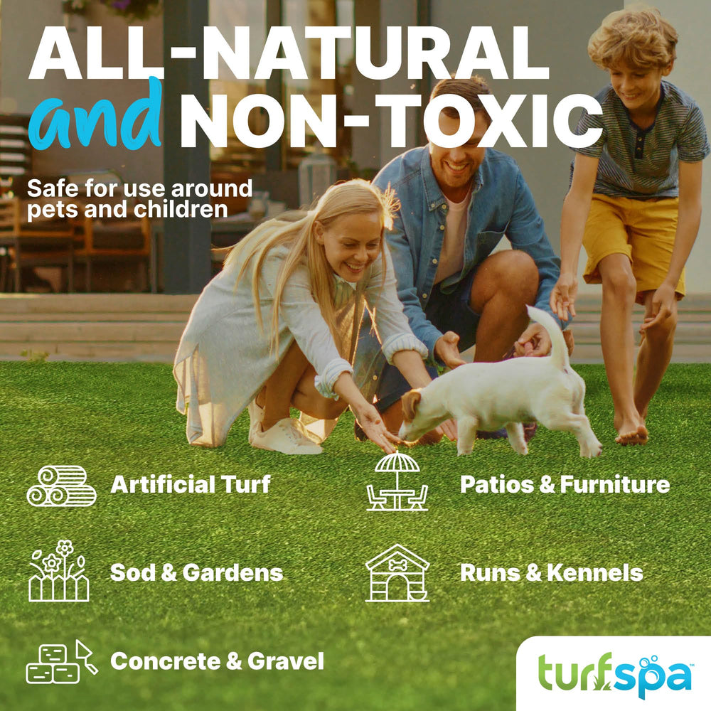 TurfSpa olor-mango-fresco: aroma ligero que transforma exteriores.