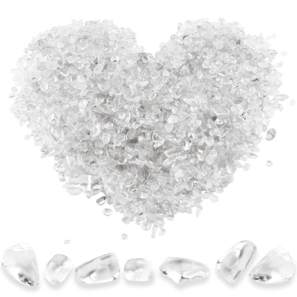 Twdrer: piedras-de-cristal-blancas-troceadas para acuario y decoración de plantas