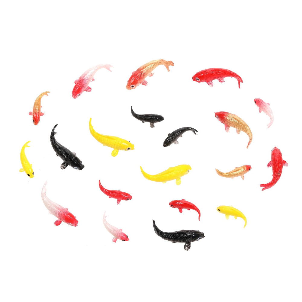 Tweruna minikoi 1.5 cm, diseño realista para acuario o estanque