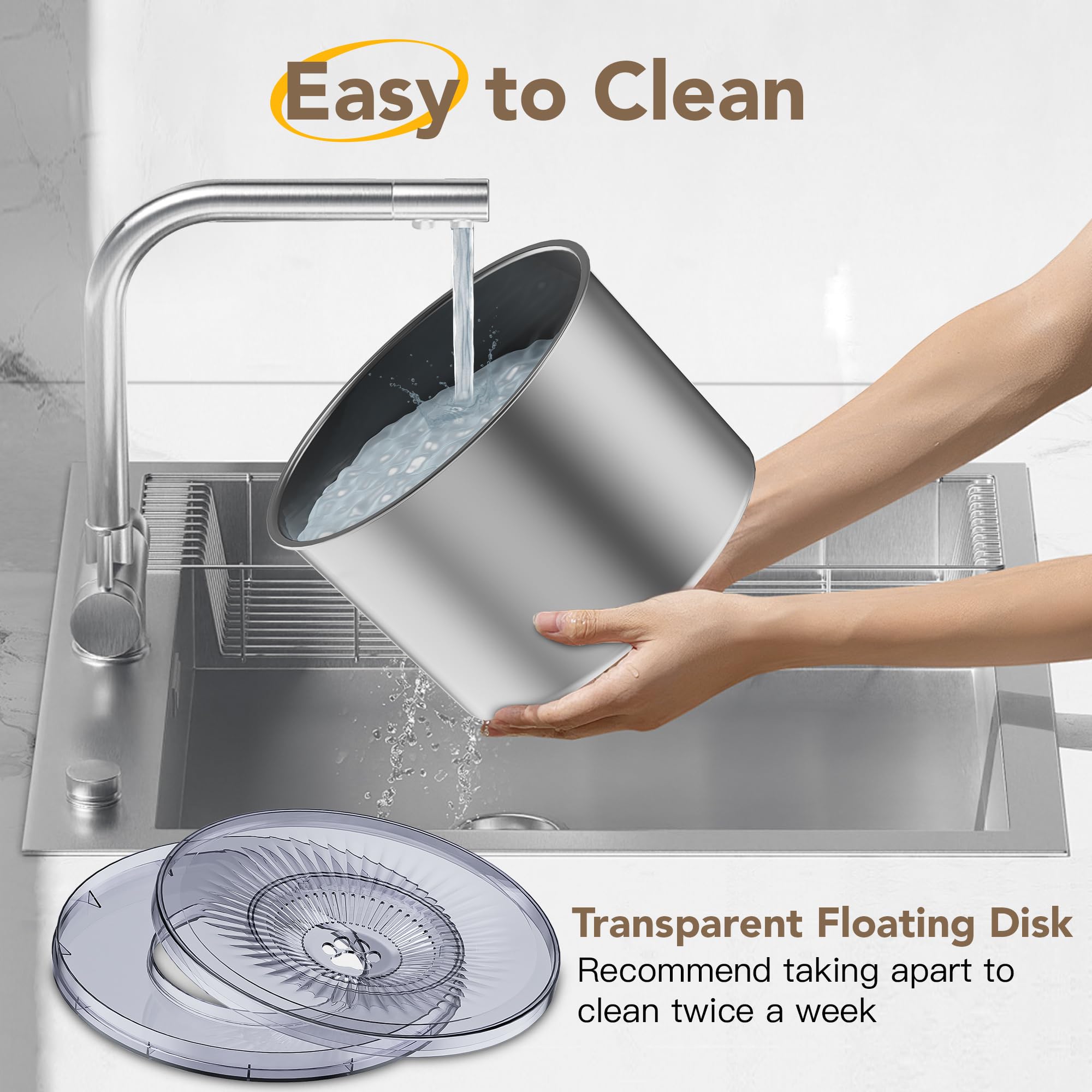 Twinsing filtro multicapa purifica el agua y reduce impurezas