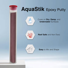 Two Little Fishies Aquastik envase jumbo de 114 g listo para uso.