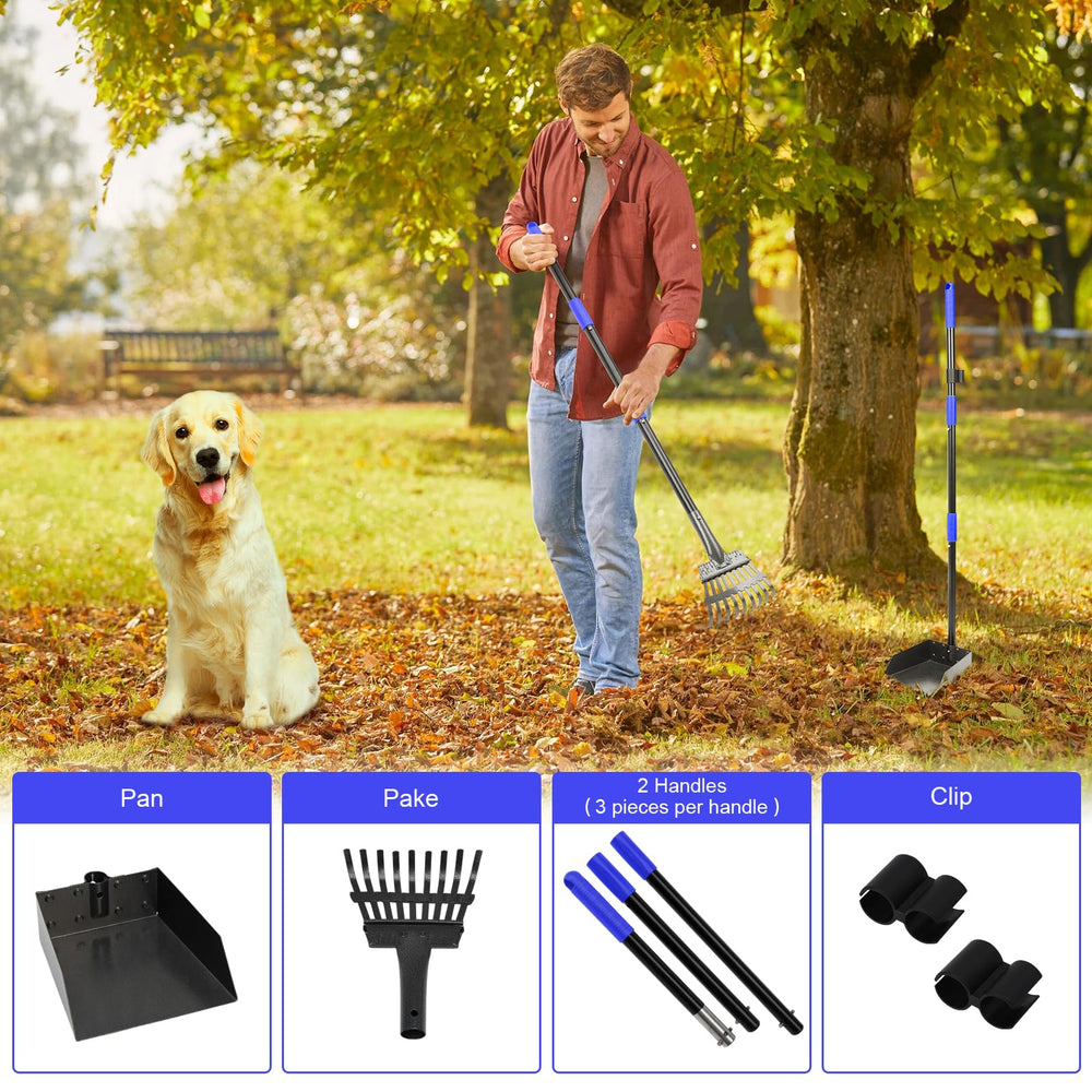 Twocorn Pooper Scooper: ideal para uso diario en exteriores con perros de distintos tamaños.