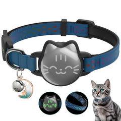 Collar typecase con cierre ruptible para seguridad nocturna del gato.