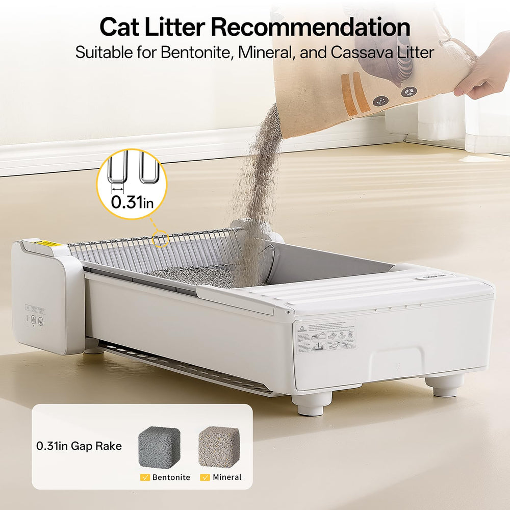 UBPET capacidad de residuos 1,85 galones ideal para varios gatos