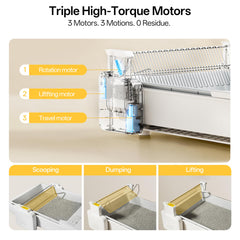UBPET motores de alto torque permiten raspado preciso
