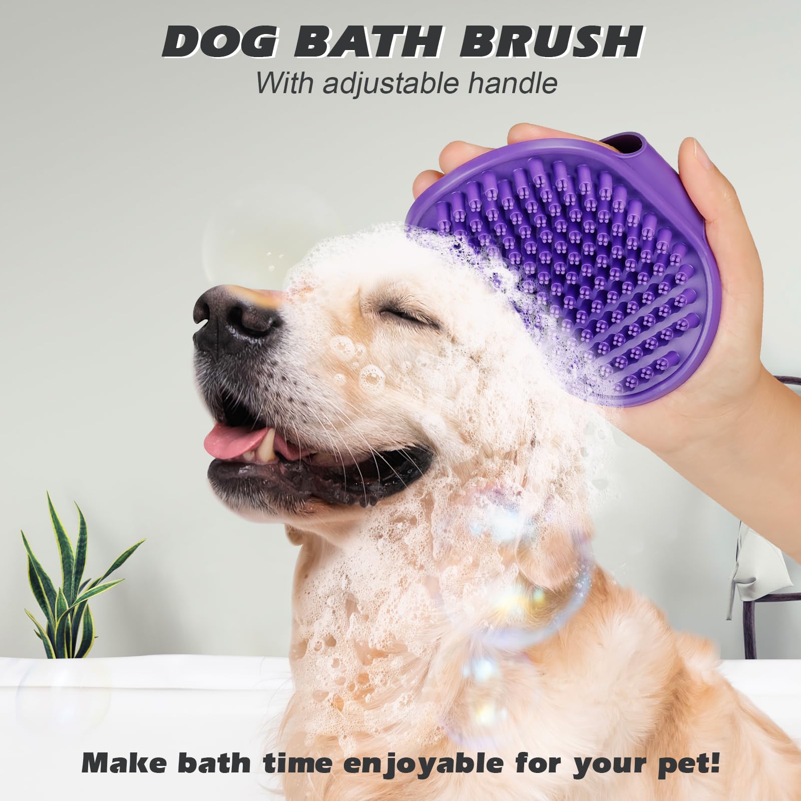 UGNEL diseño de mango ergonómico, cómodo para sesiones de grooming.