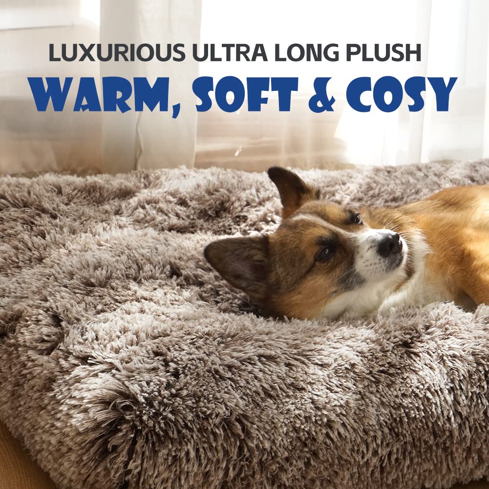 ULIGOTA cama-jaula-perro-fondo-impermeable, protege el interior contra salpicaduras