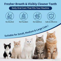 Ulroyda cepillo para dedo para gato facilita limpieza de dientes.