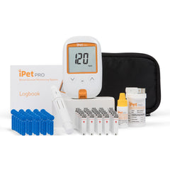 UltiCare iPet Pro kit de medición de glucosa para mascotas, listo para empezar en casa