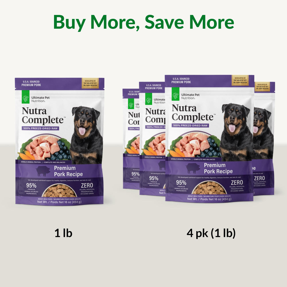 Nutra Complete conjunto de 4 bolsitas: conveniencia y ahorro para la alimentación