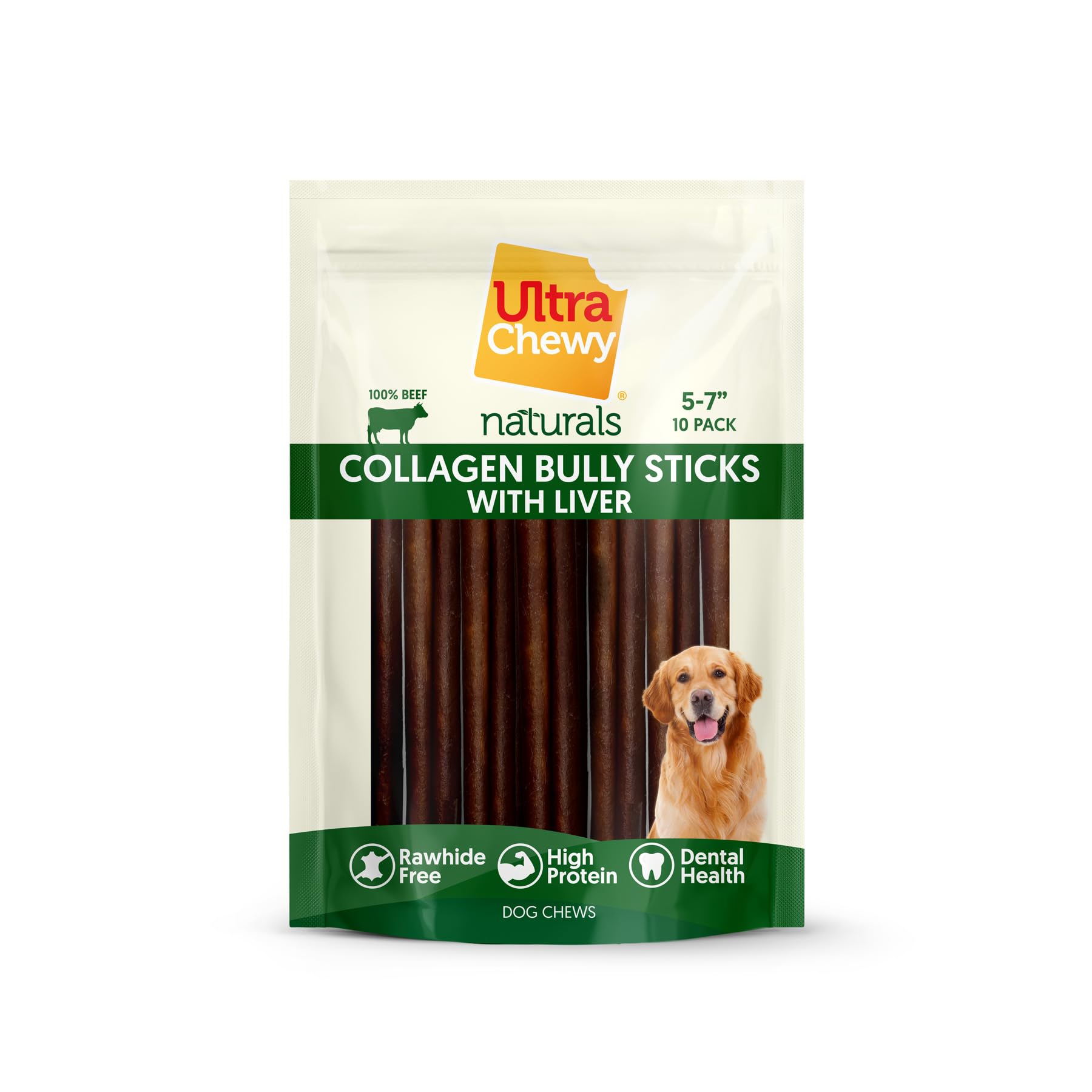 Ultra Chewy Collagen Sticks, ingredientes premium y seguros para uso diario