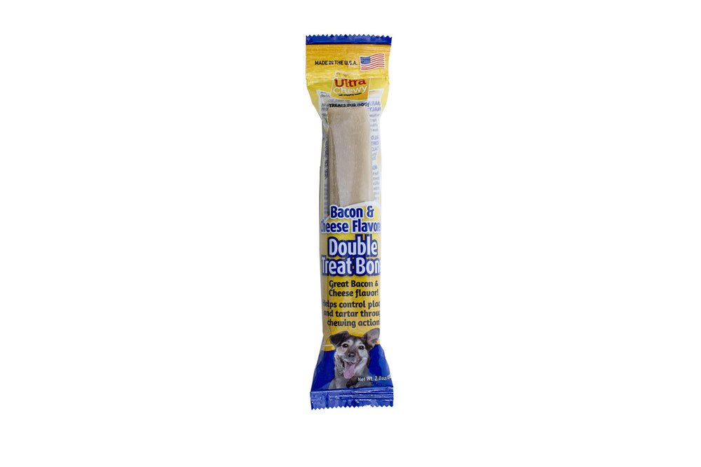 Ultra Chewy Double Treat Bones aptos para todas las razas.